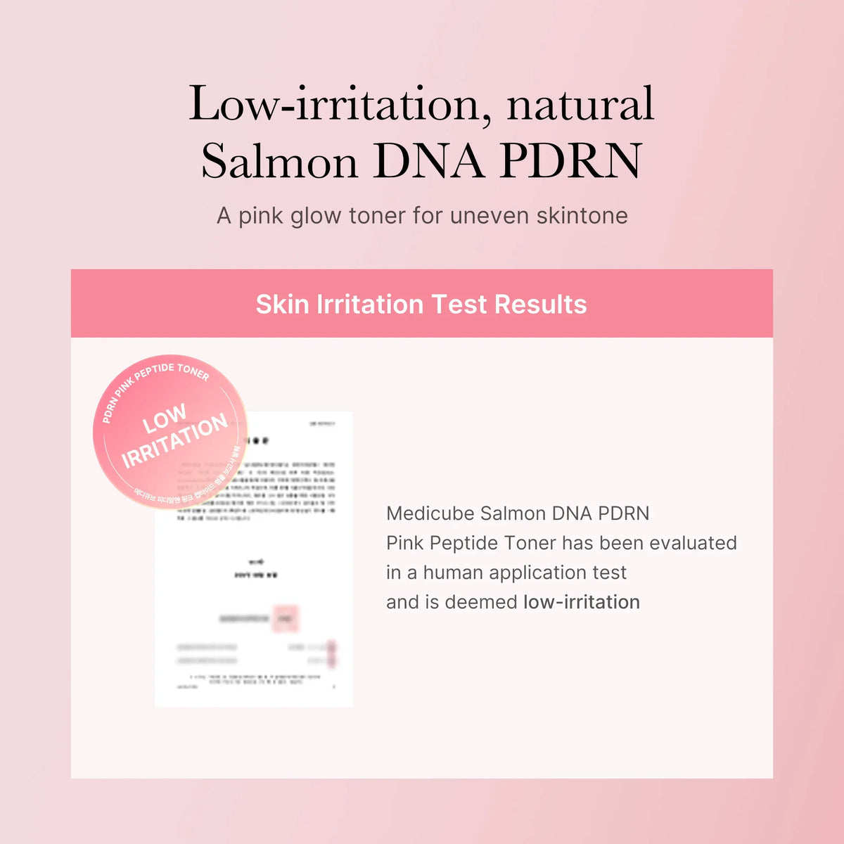 PDRN Pink Peptide Toner