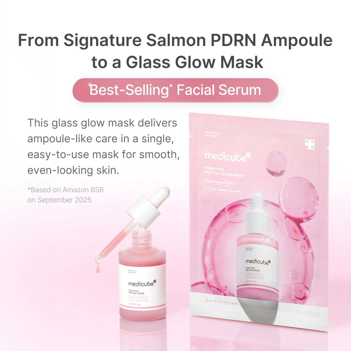 [Influencer Pick] Amazon’s #1 Beauty Brand | PDRN Pink Peptide Ampoule Mask