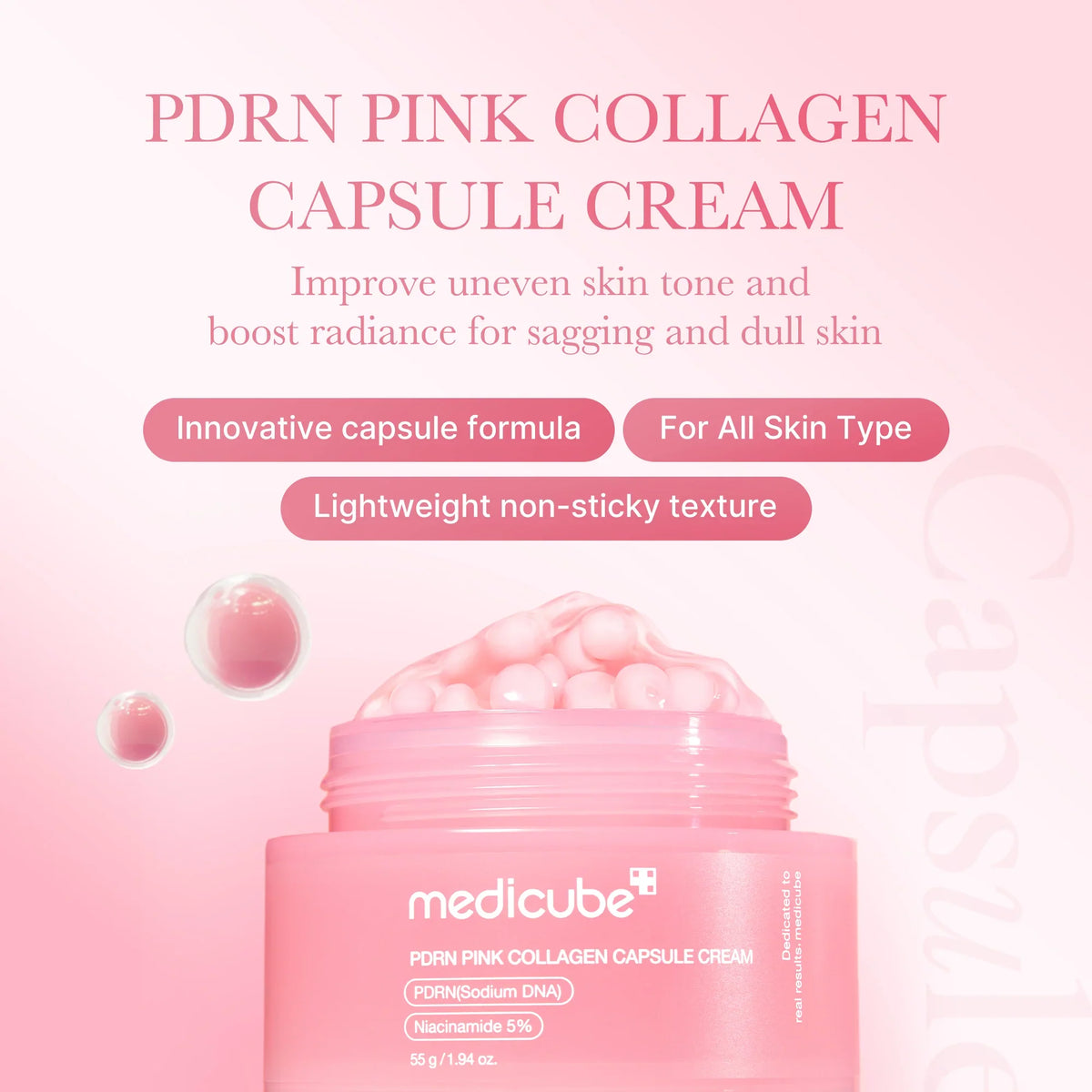 No.1 Best Glass Glow Set Pink