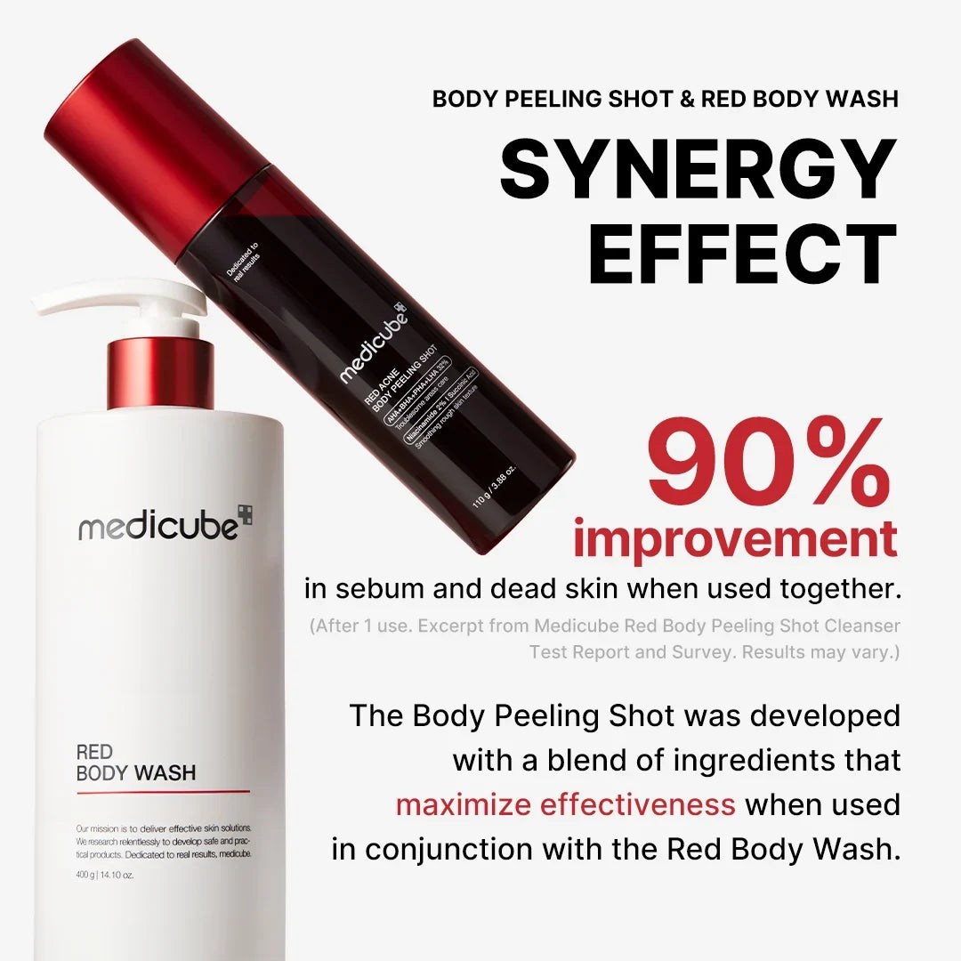 Red Body Peeling Shot Cleanser