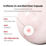 Red Clear Capsule Body Lotion