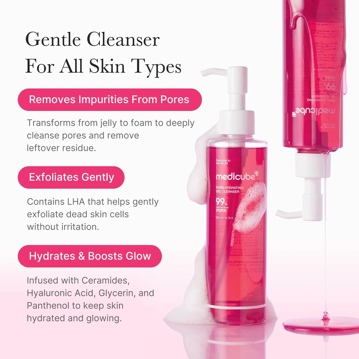 [Subscr.] PDRN Pink Gel Cleanser