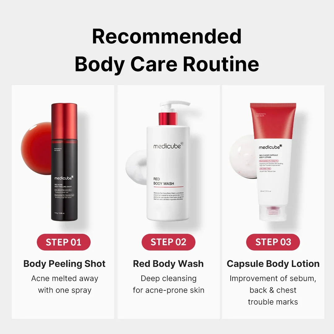 [GIFT] Red Body Peeling Shot Cleanser